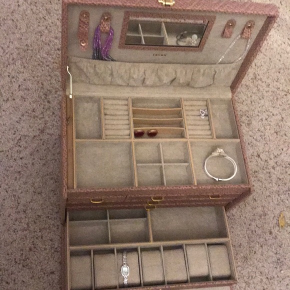 Leather Jewelry big bag - Picture 3 of 8